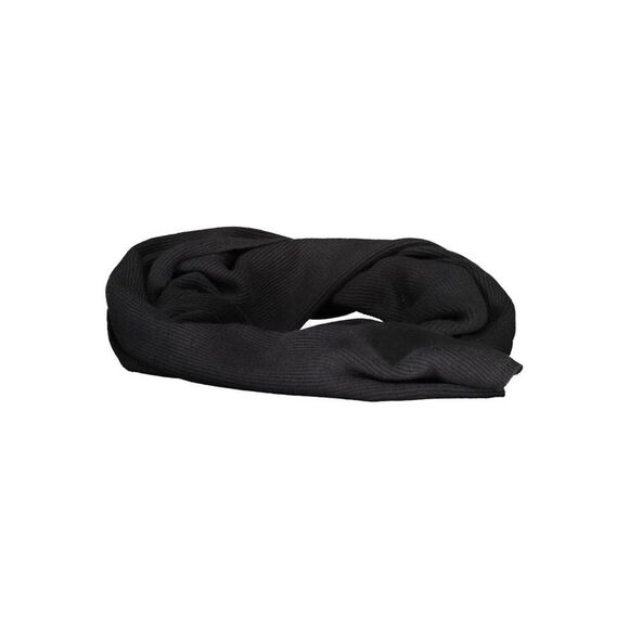 North Sails Black Cotton Men Men's Scarf
